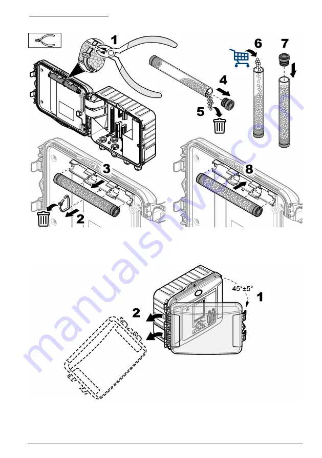 Hach FL1500 Basic User Manual Download Page 315