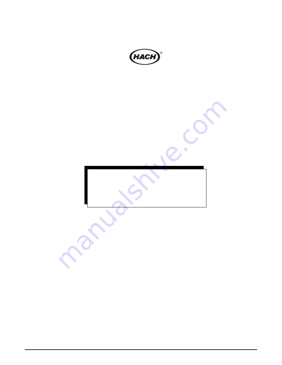 Hach Lange CL17 Instrument Manual Download Page 67