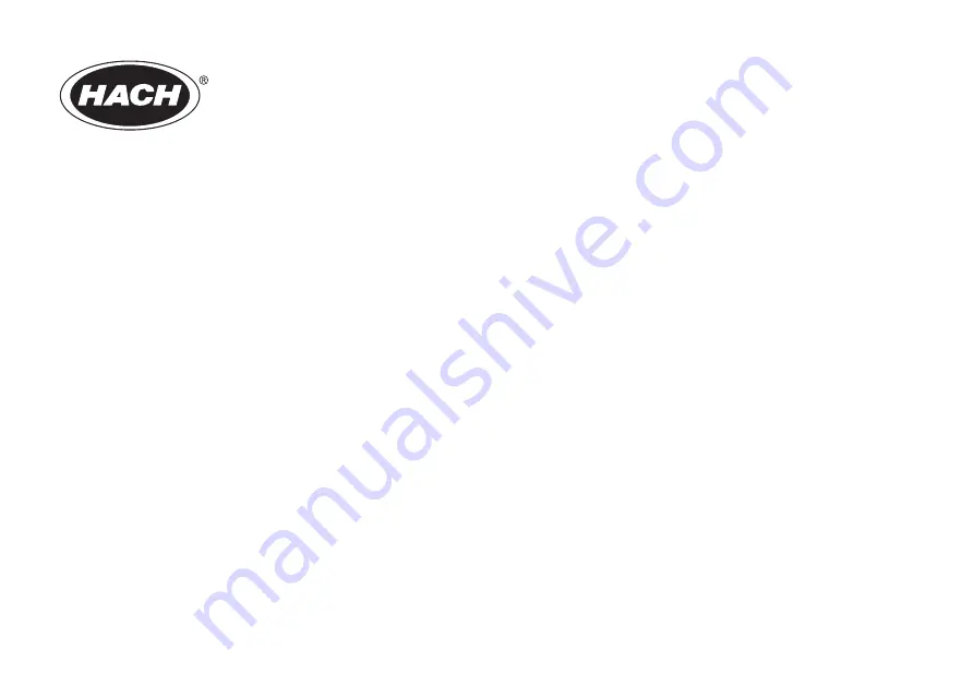 Hach LANGE LOC 100 Basic User Manual Download Page 1