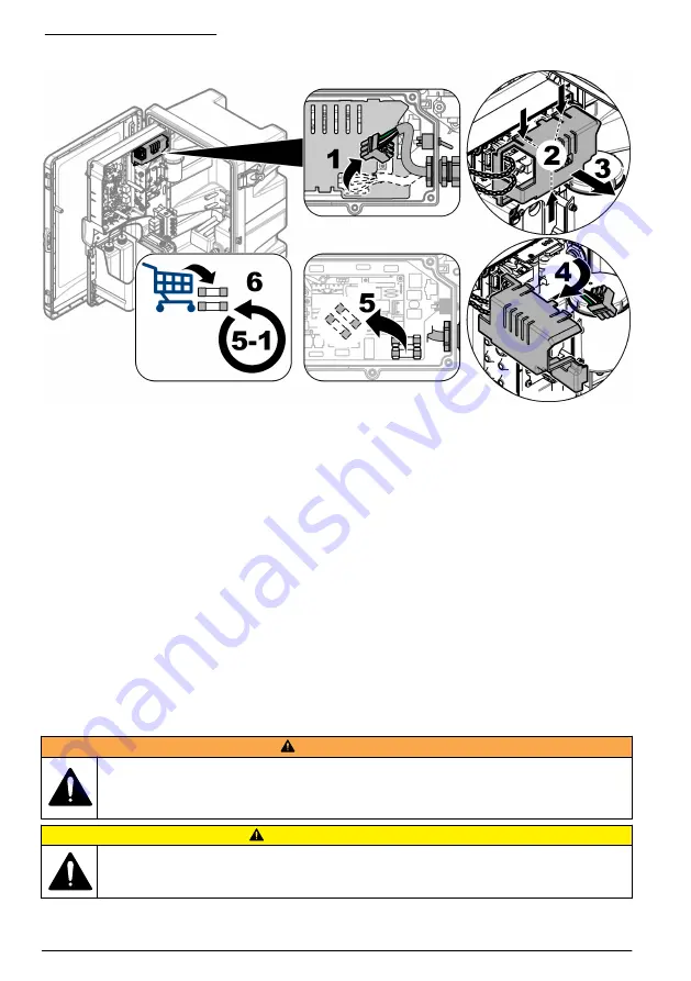 Hach NA5600 sc Na+ Maintenance And Troubleshooting Manual Download Page 228