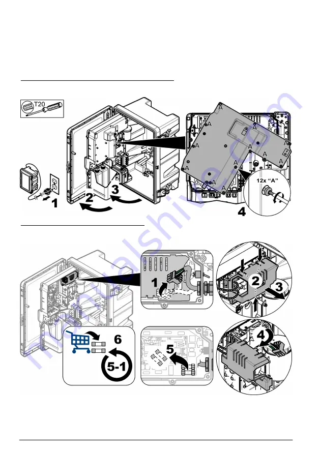 Hach NA5600 sc Na+ Maintenance And Troubleshooting Manual Download Page 338