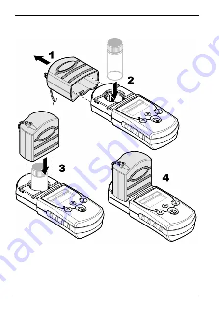 Hach POCKET COLORIMETER II Basic User Manual Download Page 50