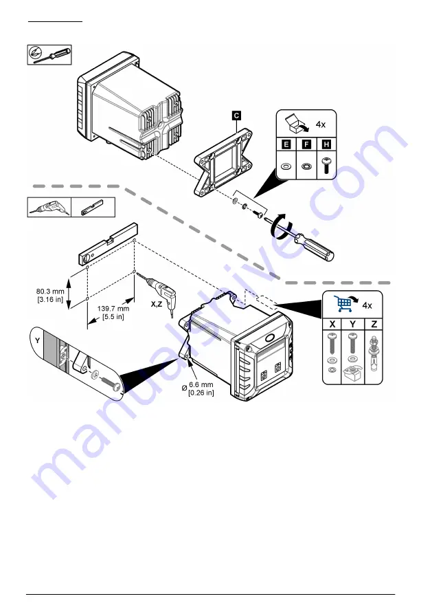 Hach SC4200c Basic User Manual Download Page 74