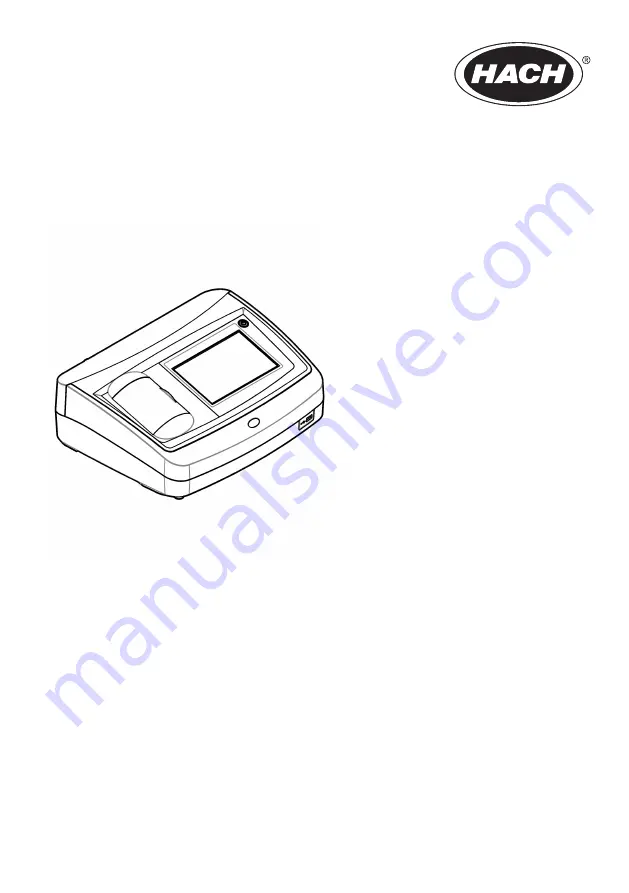 Hach TL2300 Basic User Manual Download Page 1