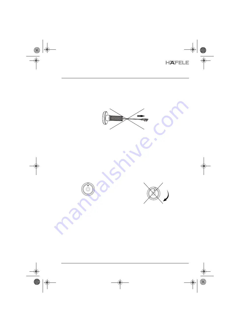 Häfele 959.23.040 Quick Start Manual Download Page 3