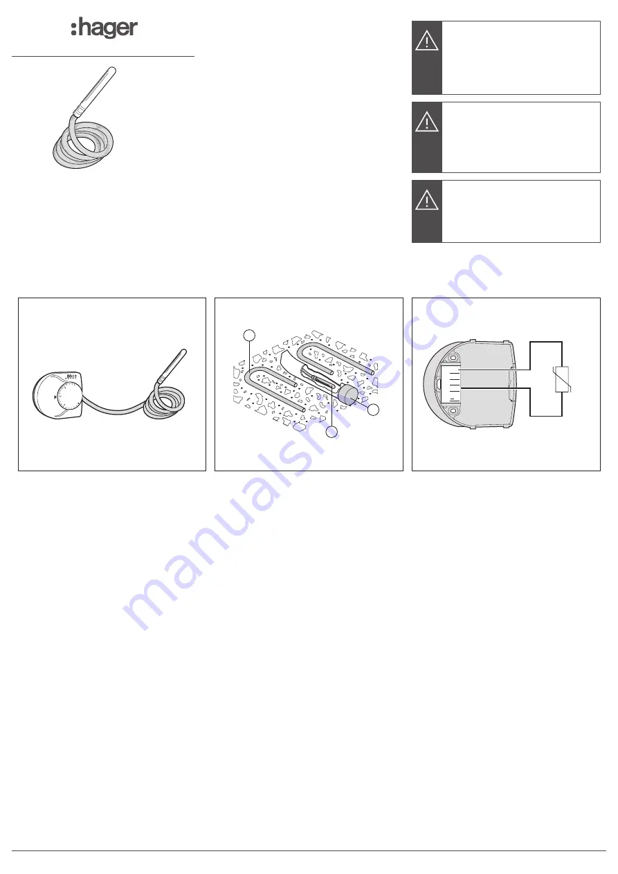 hager EK087 Manual Download Page 1