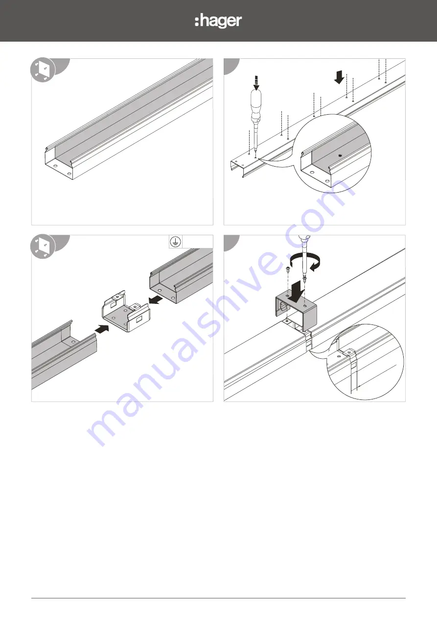 hager tehalit.FWK Plus Mounting Instructions Download Page 2