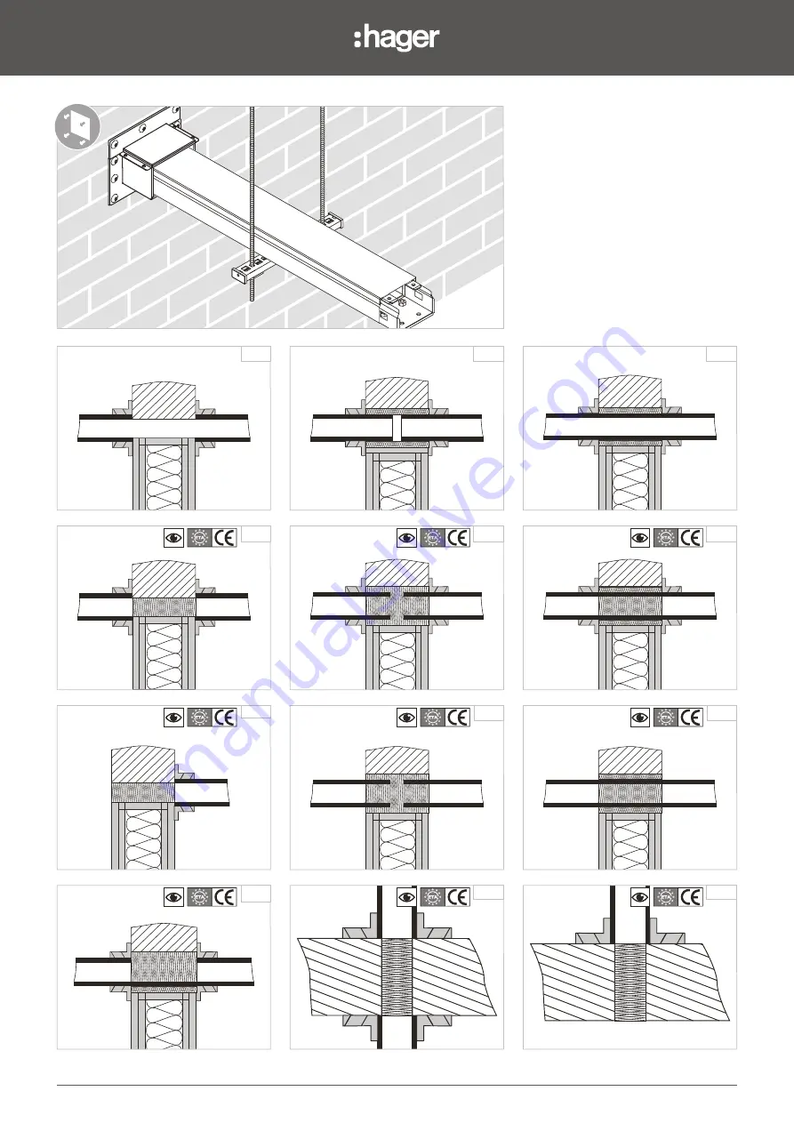 hager tehalit.FWK Plus Mounting Instructions Download Page 7