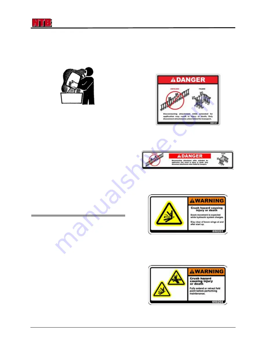 Hagie NTB Series Manual Download Page 11