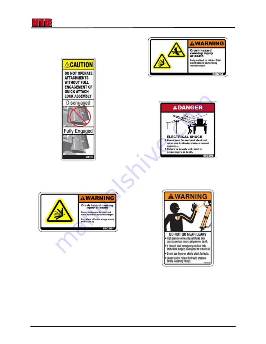 Hagie NTB Series Manual Download Page 13