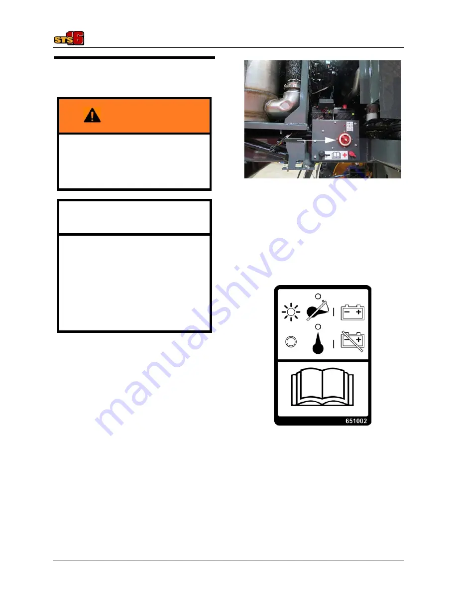 Hagie UpFront STS 16 Manual Download Page 131