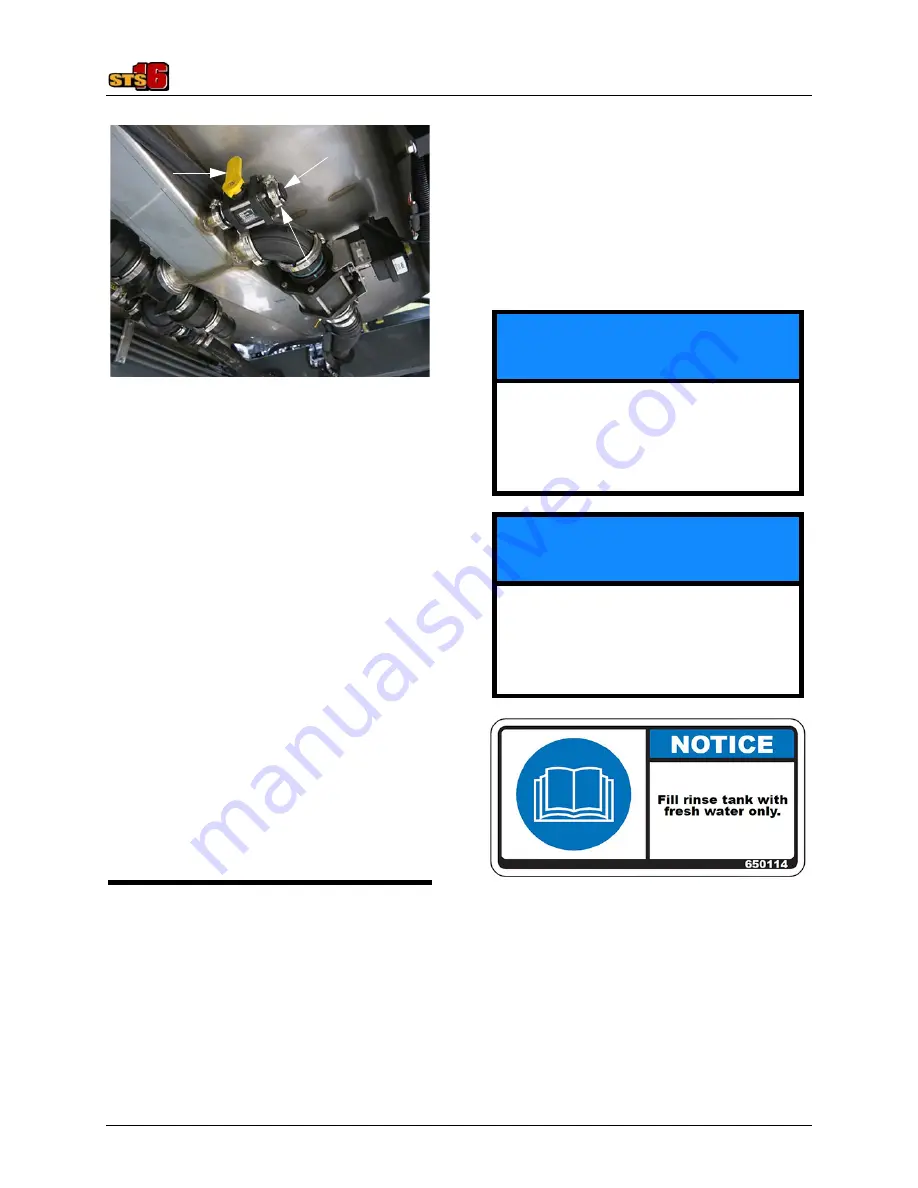 Hagie UpFront STS 16 Manual Download Page 189