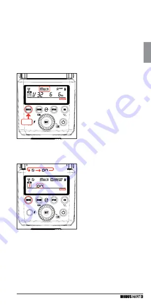 Hahnel MODUS 360RT Instruction Manual Download Page 23