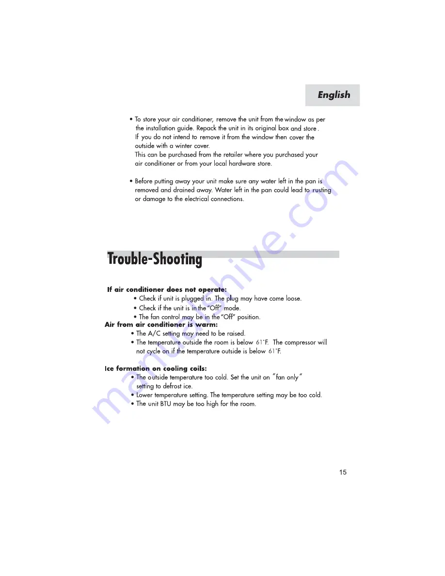 Haier AMA05JF Manual Download Page 17