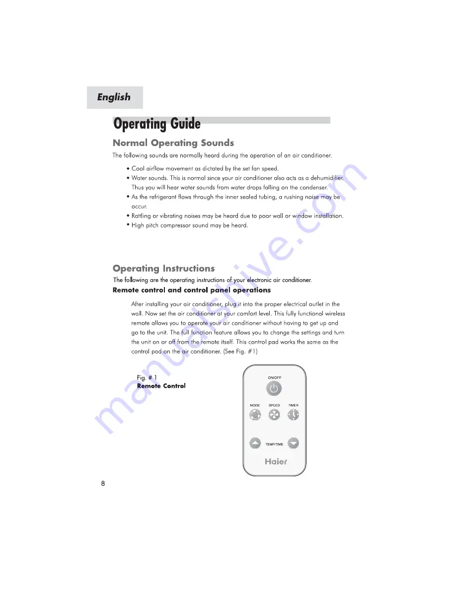 Haier ESA4089 Manual Download Page 10