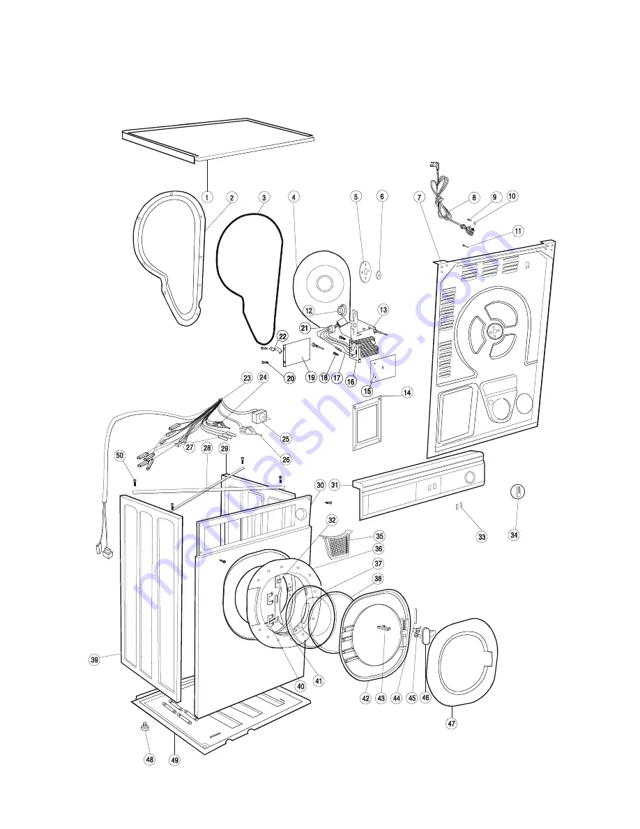 Haier GDZ5-1 Parts Manual Download Page 2