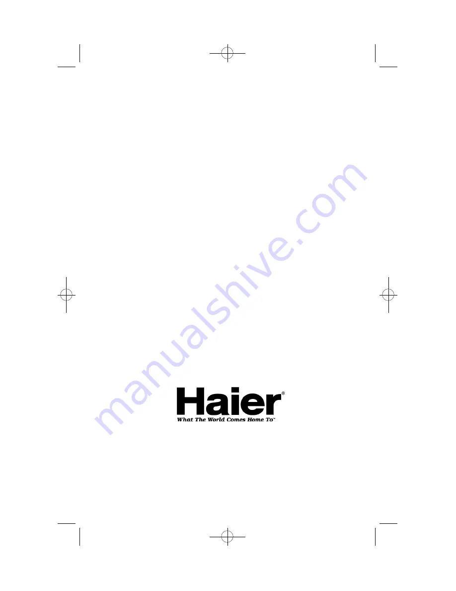 Haier HSP02WNB - 09-01 Скачать руководство пользователя страница 19