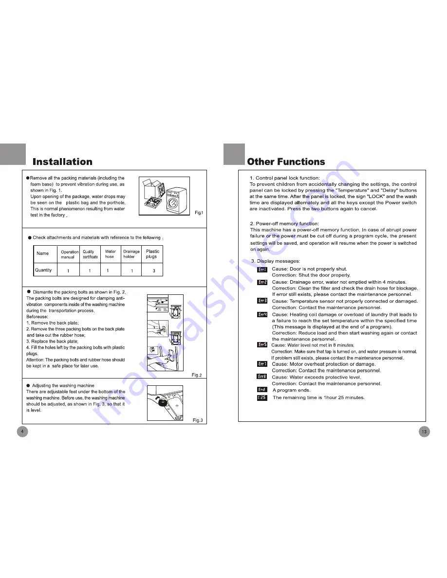 Haier Thermocool HMS1000TVE Operation Manual Download Page 6