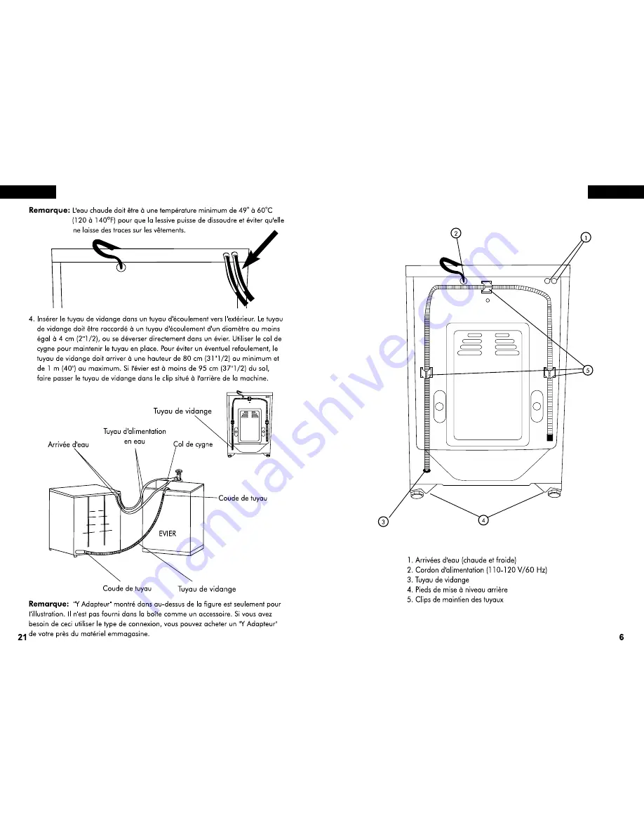 Haier XQG50-QF802 Manual Del Usuario Download Page 5