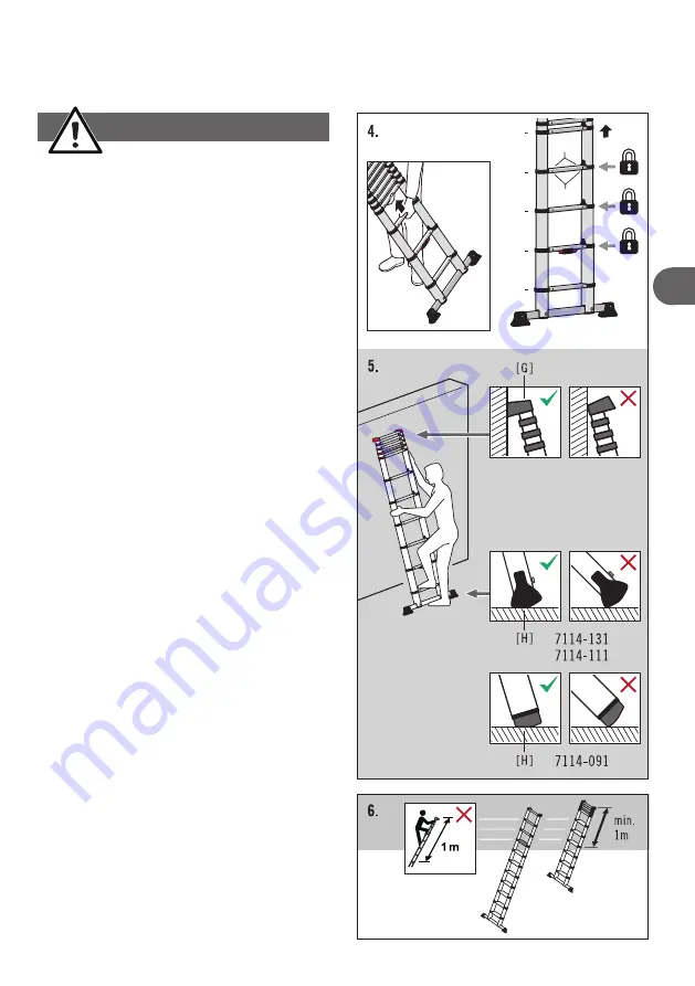 Hailo T100 FlexLine Instructions For Use Manual Download Page 25