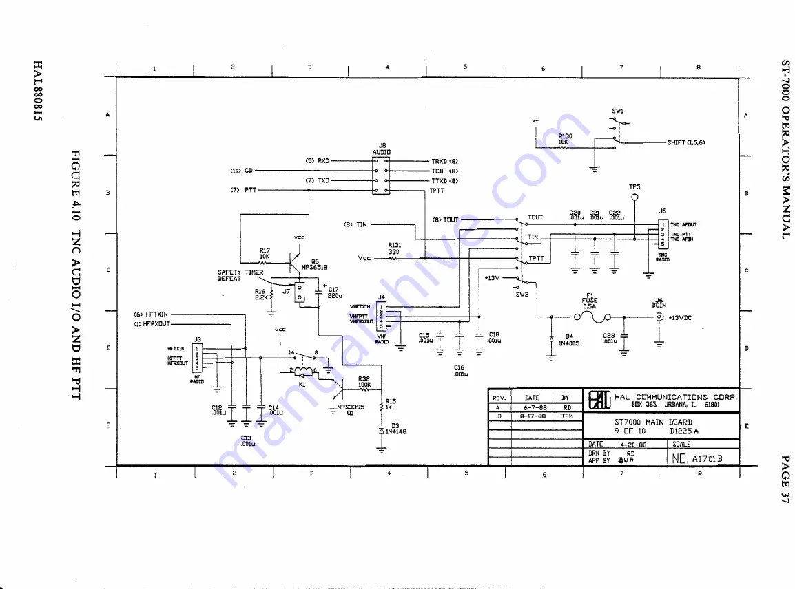 Hal Communications ST-7000 Manual Download Page 40