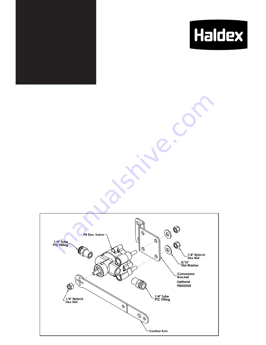 Haldex PR Series Скачать руководство пользователя страница 1