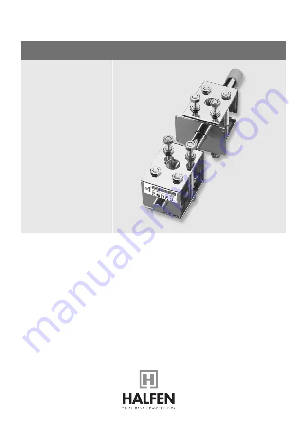 Halfen HSD Assembly Instructions Manual Download Page 1