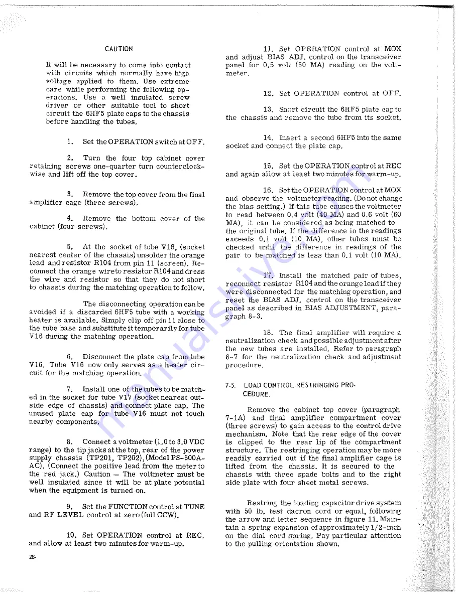 Halicrafters SR-400 Operating And Service Instructions Download Page 30