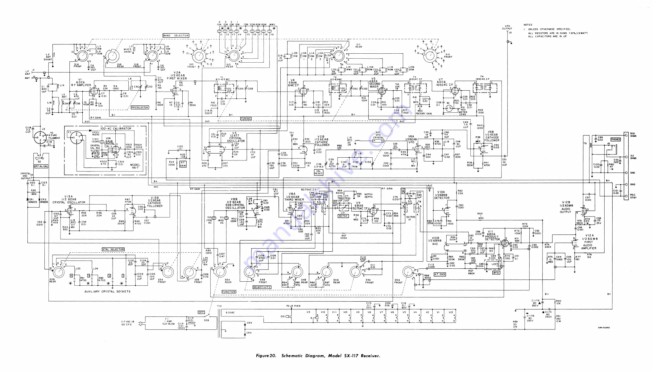 Hallicrafters 5X-117 Operating And Service Instructions Download Page 31