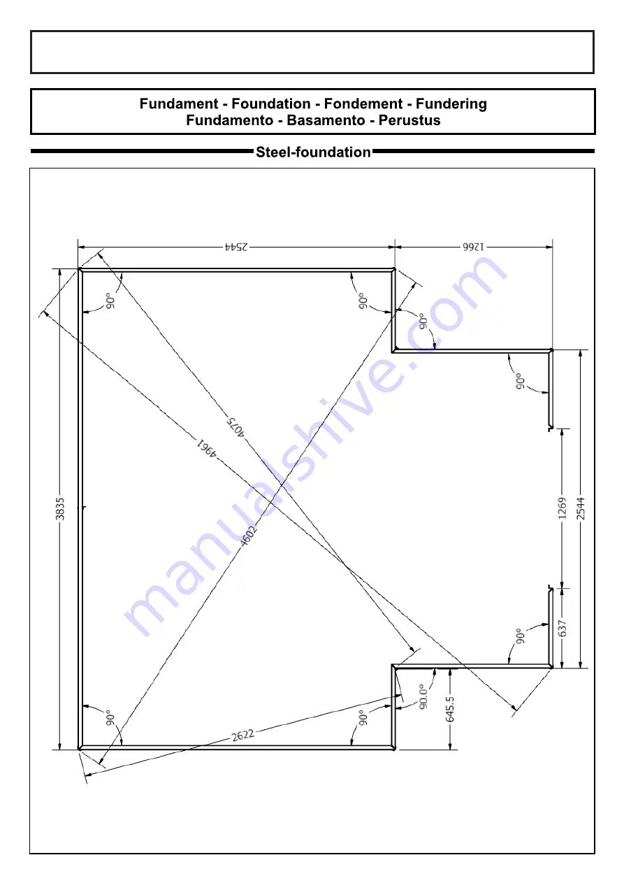 Halls Greenhouses Garden Room Manual Download Page 14