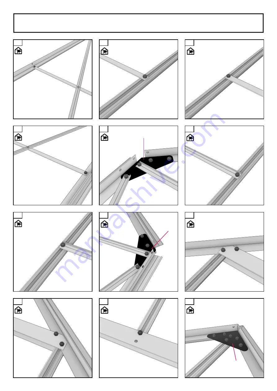 Halls Greenhouses Garden Room Manual Download Page 19