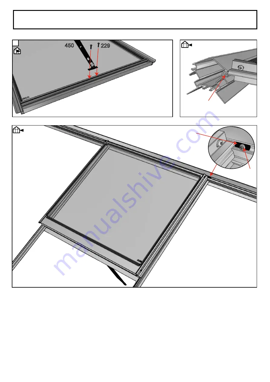 Halls Greenhouses Universal Installation Manual Download Page 32