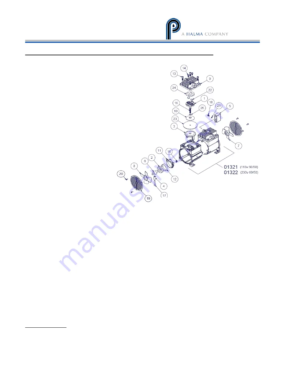 Halma PERMA PURE Baldwin 4S-9PA Technical Manual Download Page 12