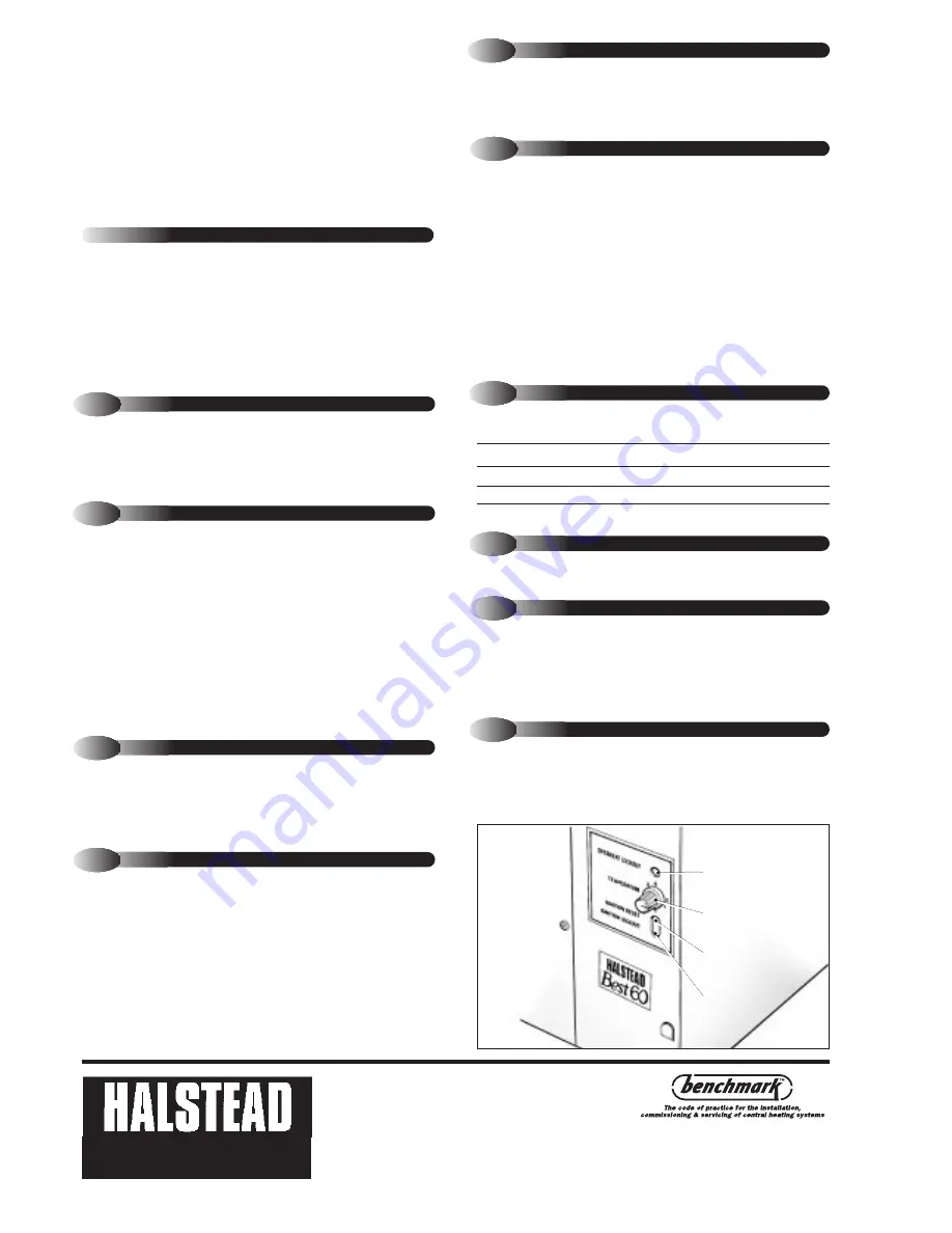 Halstead Best db 30 User Instructions Download Page 2