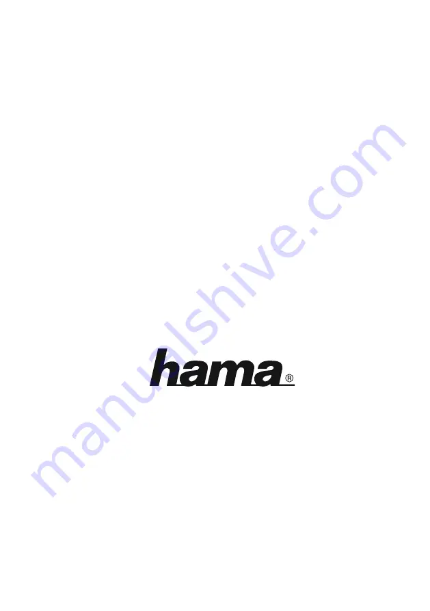 Hama 00054844 Operating Instructions Manual Download Page 29