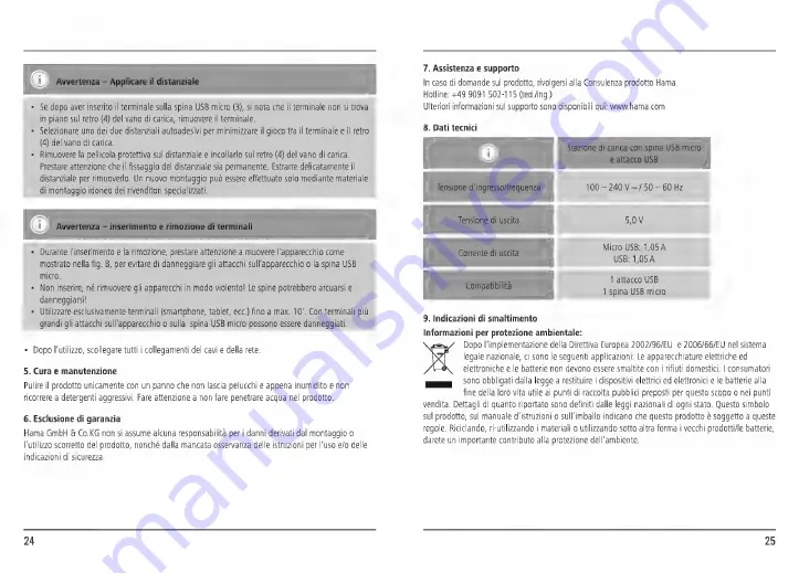 Hama 00124506 Operating Instructions Manual Download Page 13