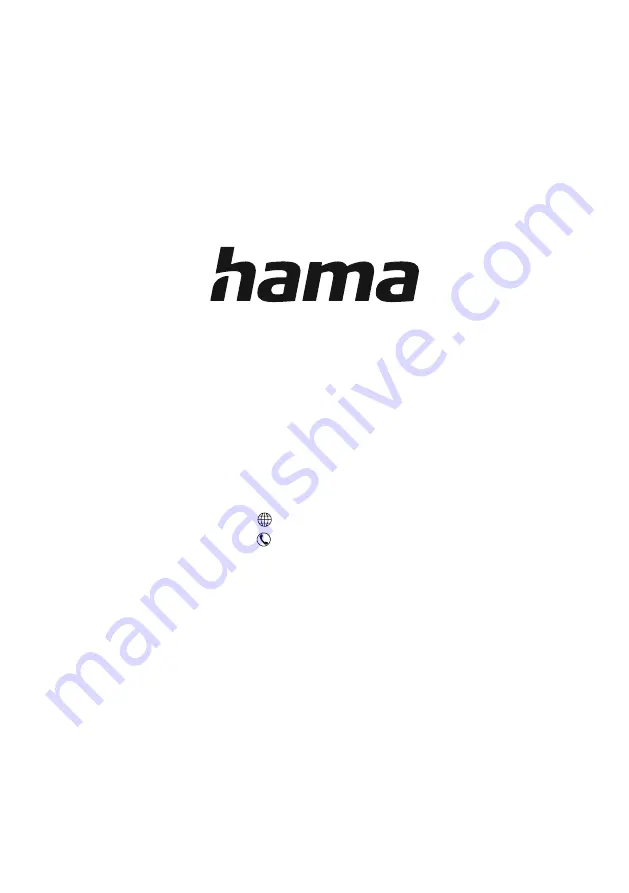 Hama 00176655 Operating Instructions Manual Download Page 26