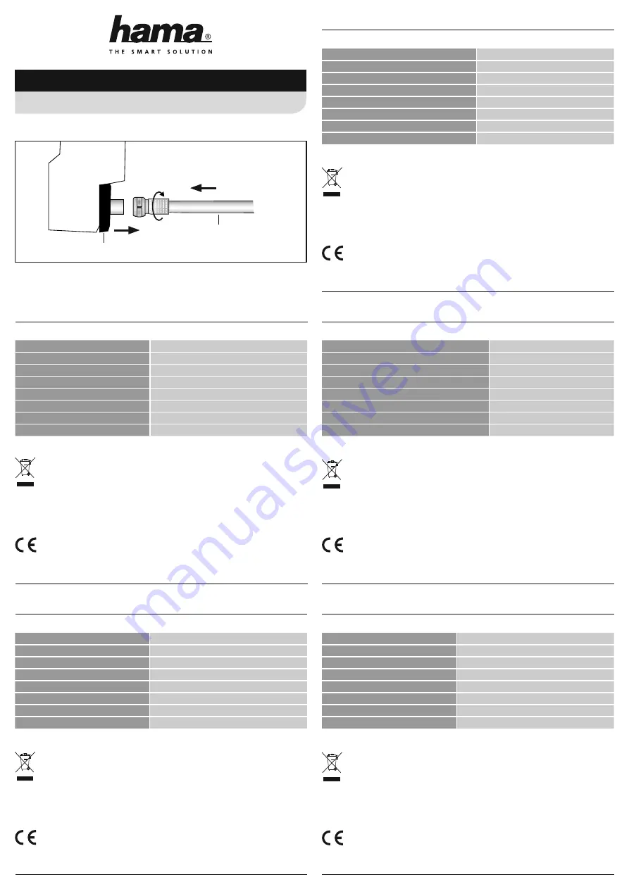 Hama 179507 Operating	 Instruction Download Page 1