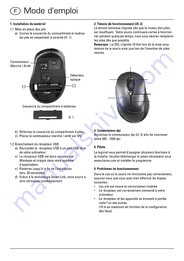 Hama AM-8000 Operating Instructions Manual Download Page 5