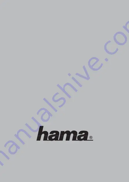 Hama FDA 980 User Manual Download Page 1