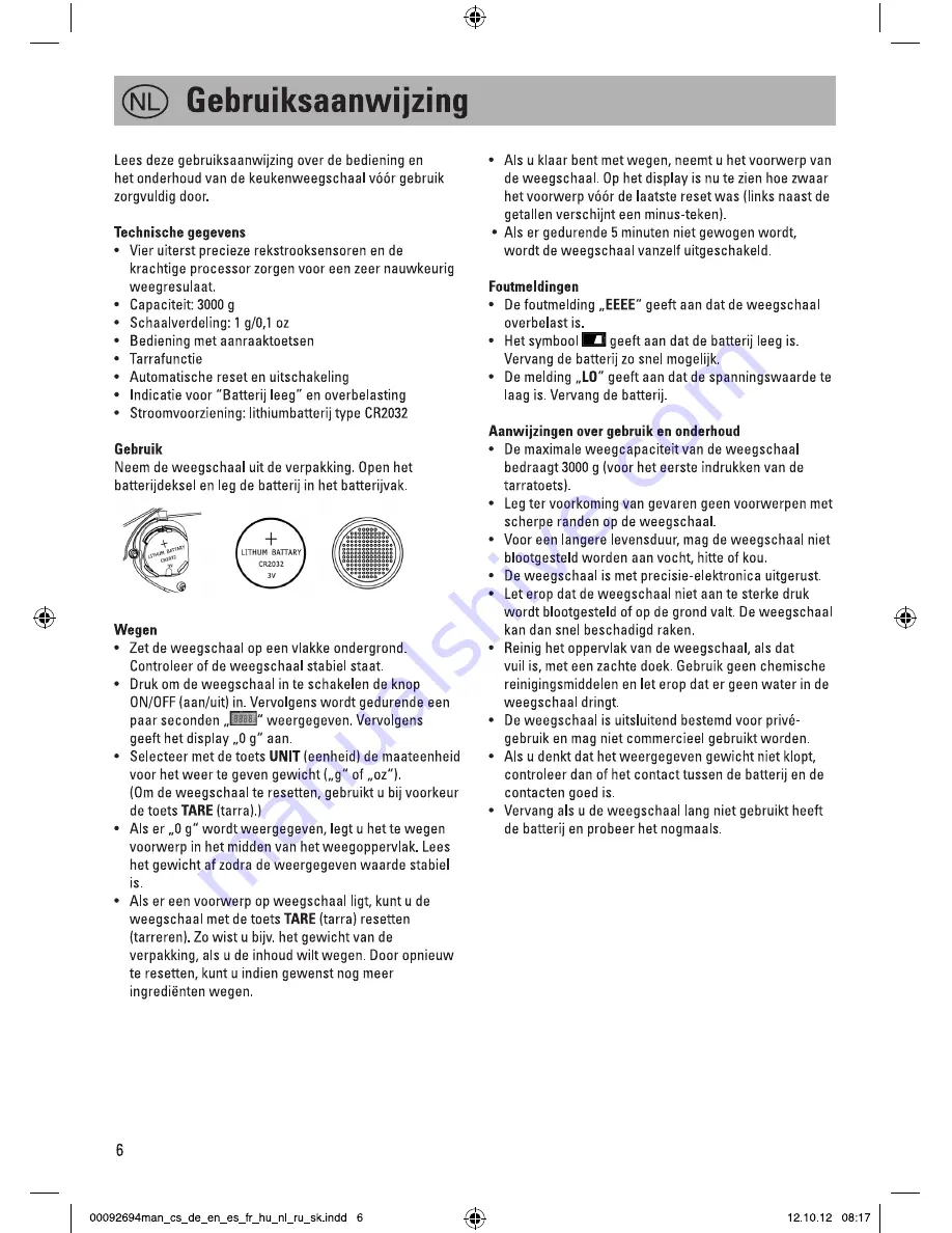 Hama Mia Operating Instructions Manual Download Page 6