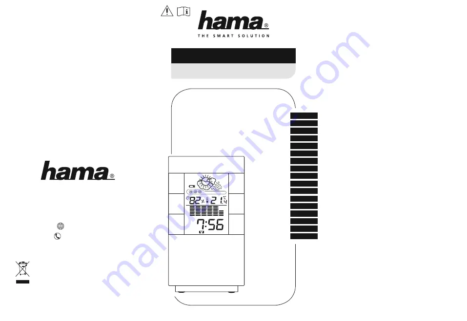 Hama TH-200 Operating Instructions Download Page 1