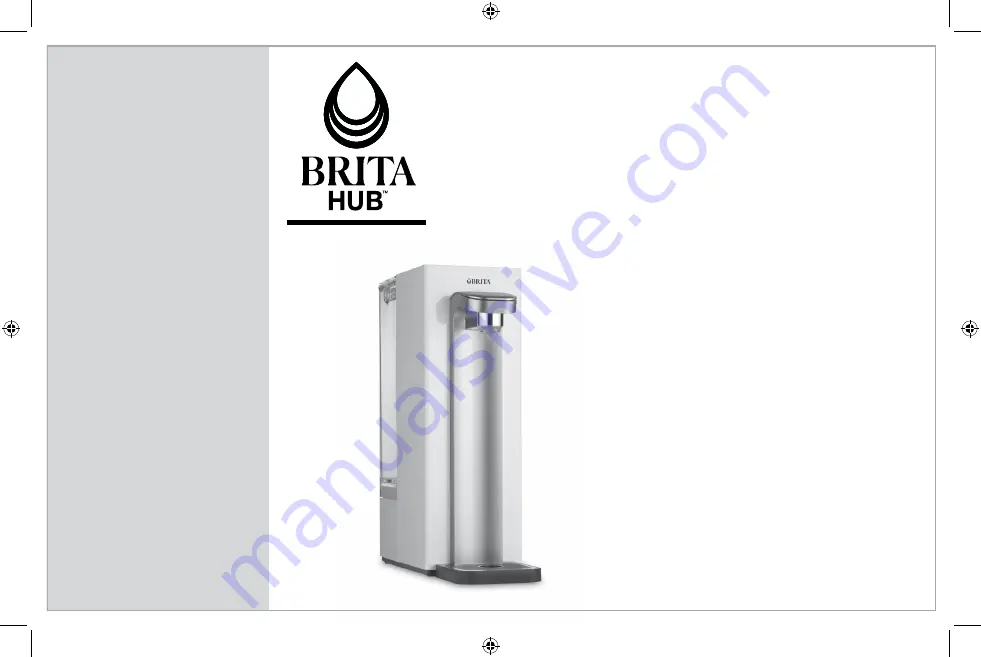 Hamilton Beach BRITA HUB Compact Скачать руководство пользователя страница 1