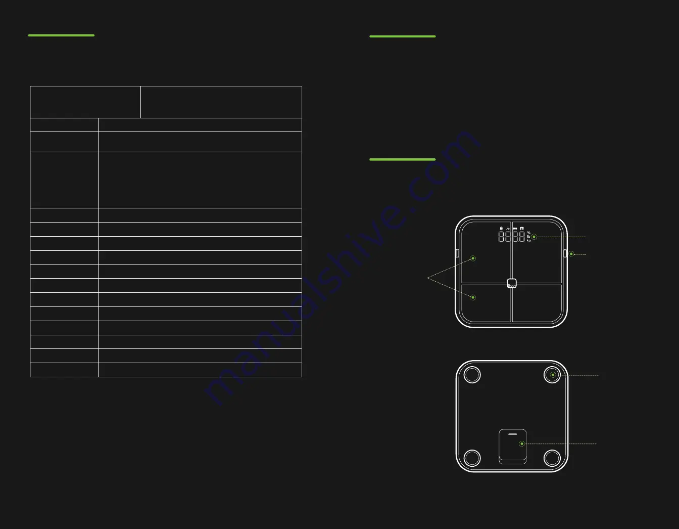 Hammer Body Screen TX Manual Download Page 9