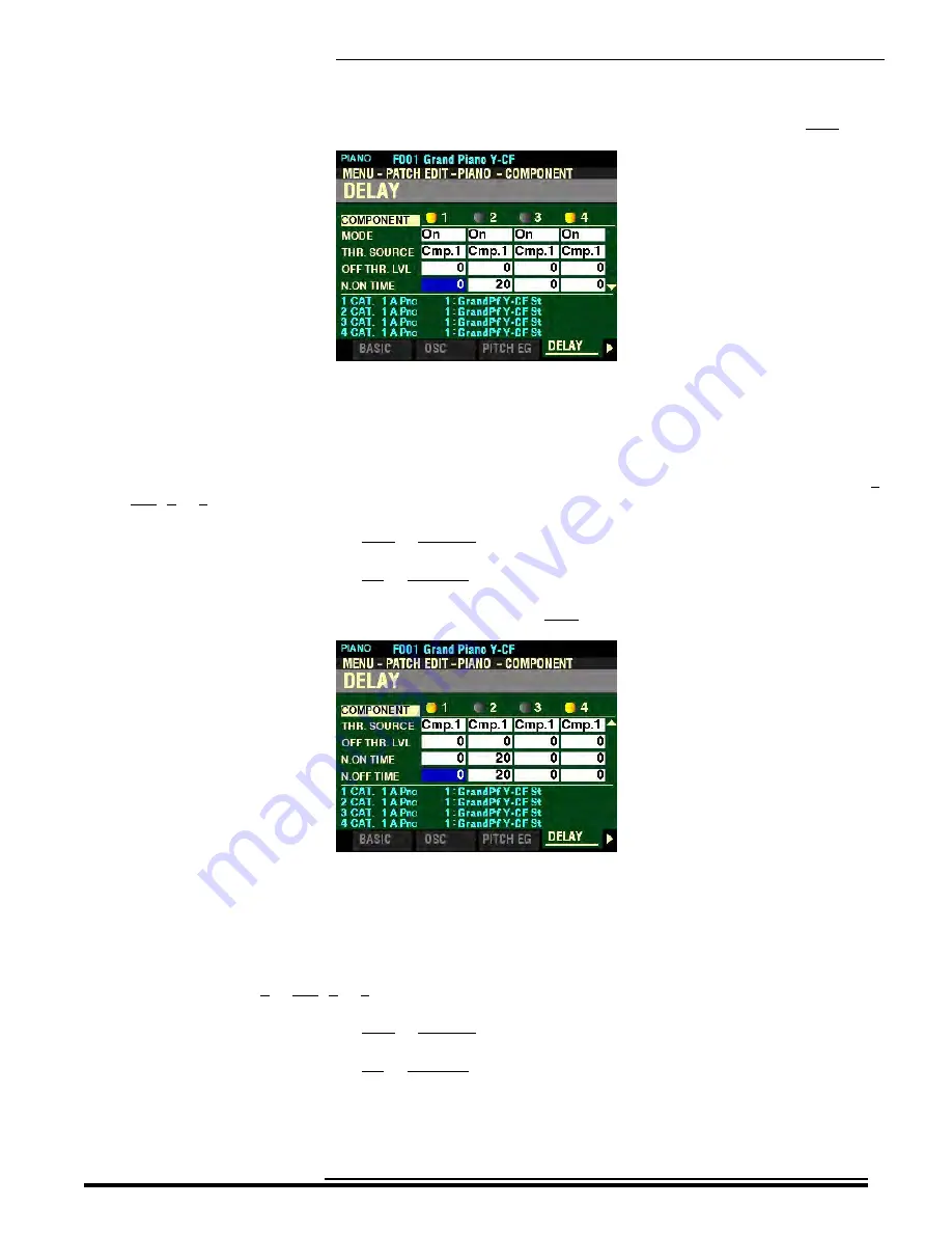 Hammond Sk PRO Reference Manual Download Page 268