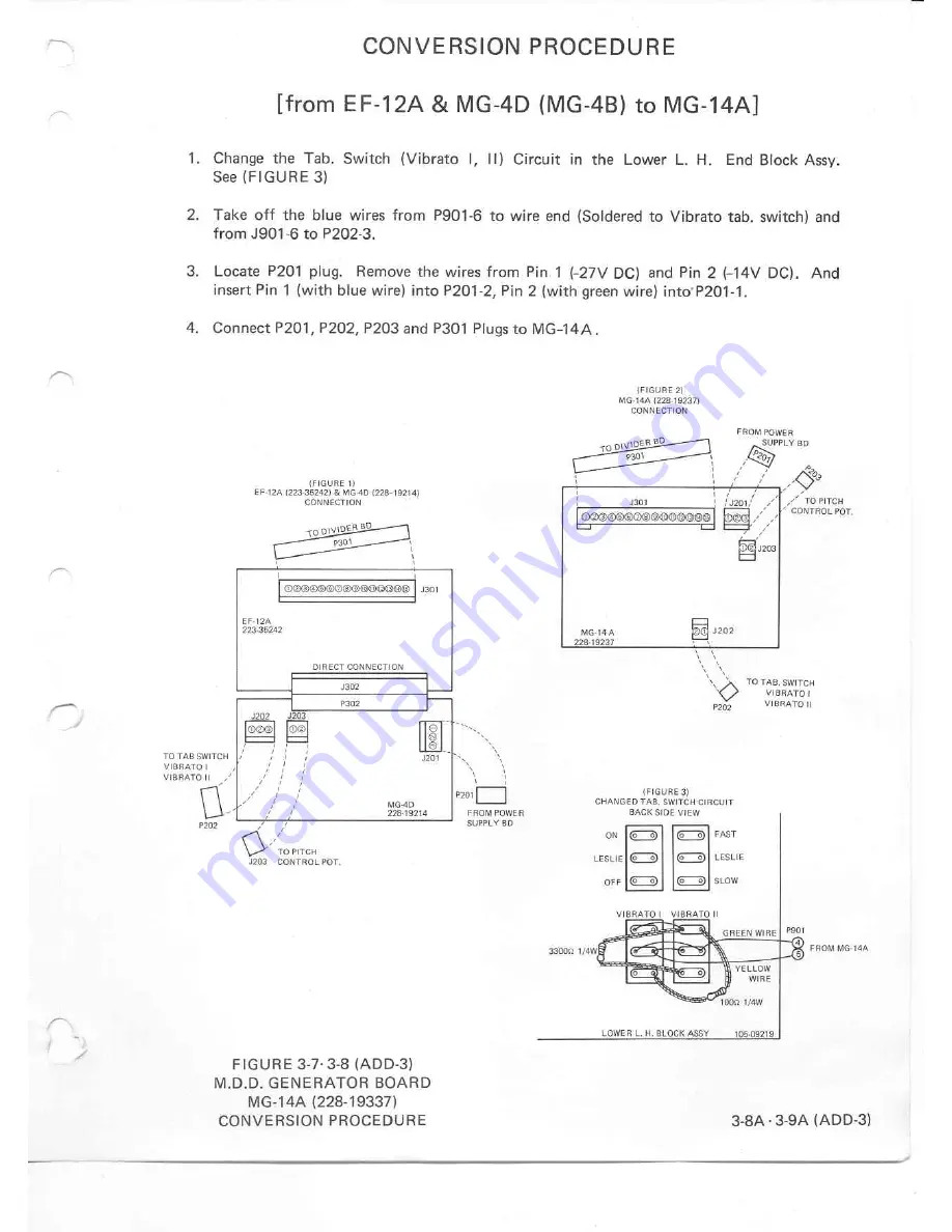 Hammond X-5 Service Manual Download Page 81