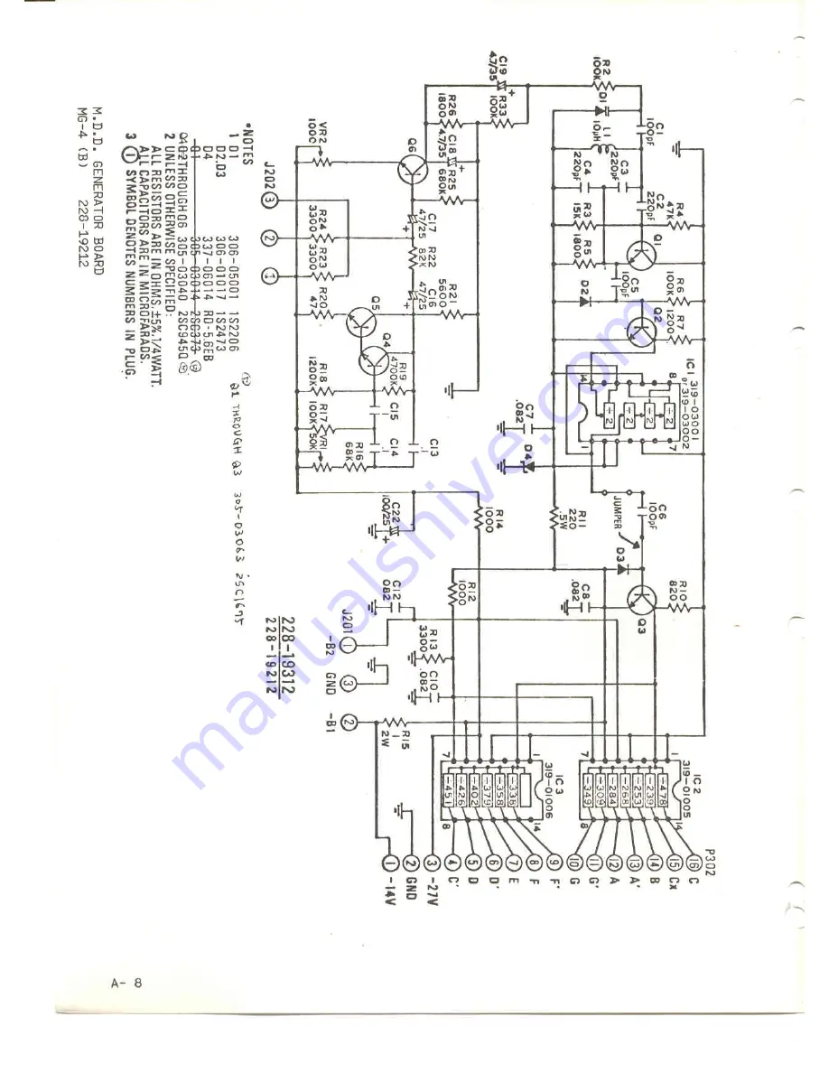 Hammond X-5 Service Manual Download Page 97