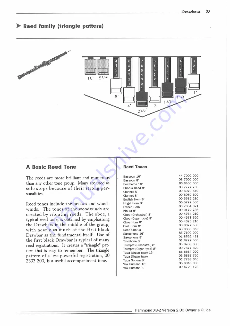 Hammond XB2 Скачать руководство пользователя страница 42