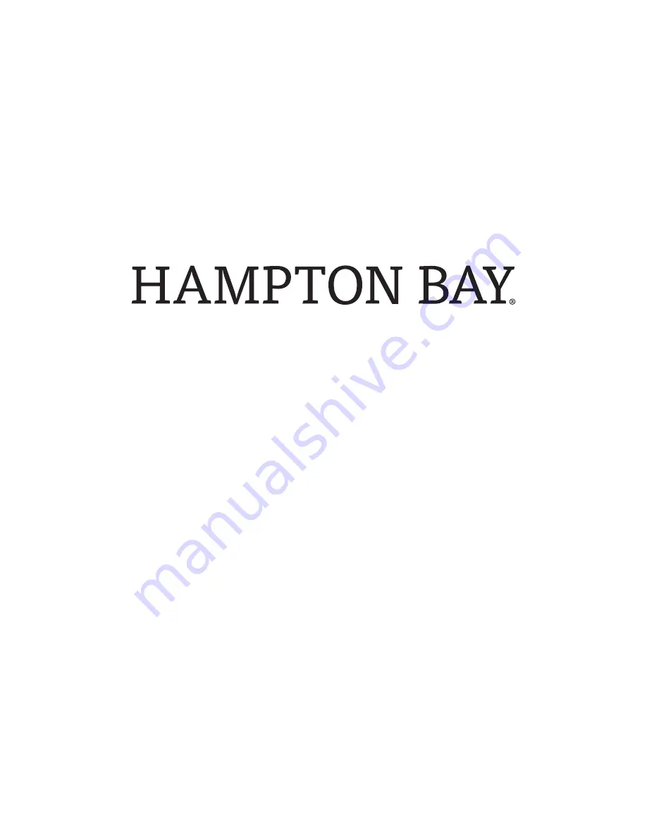 HAMPTON BAY C7116-BN Use And Care Manual Download Page 6