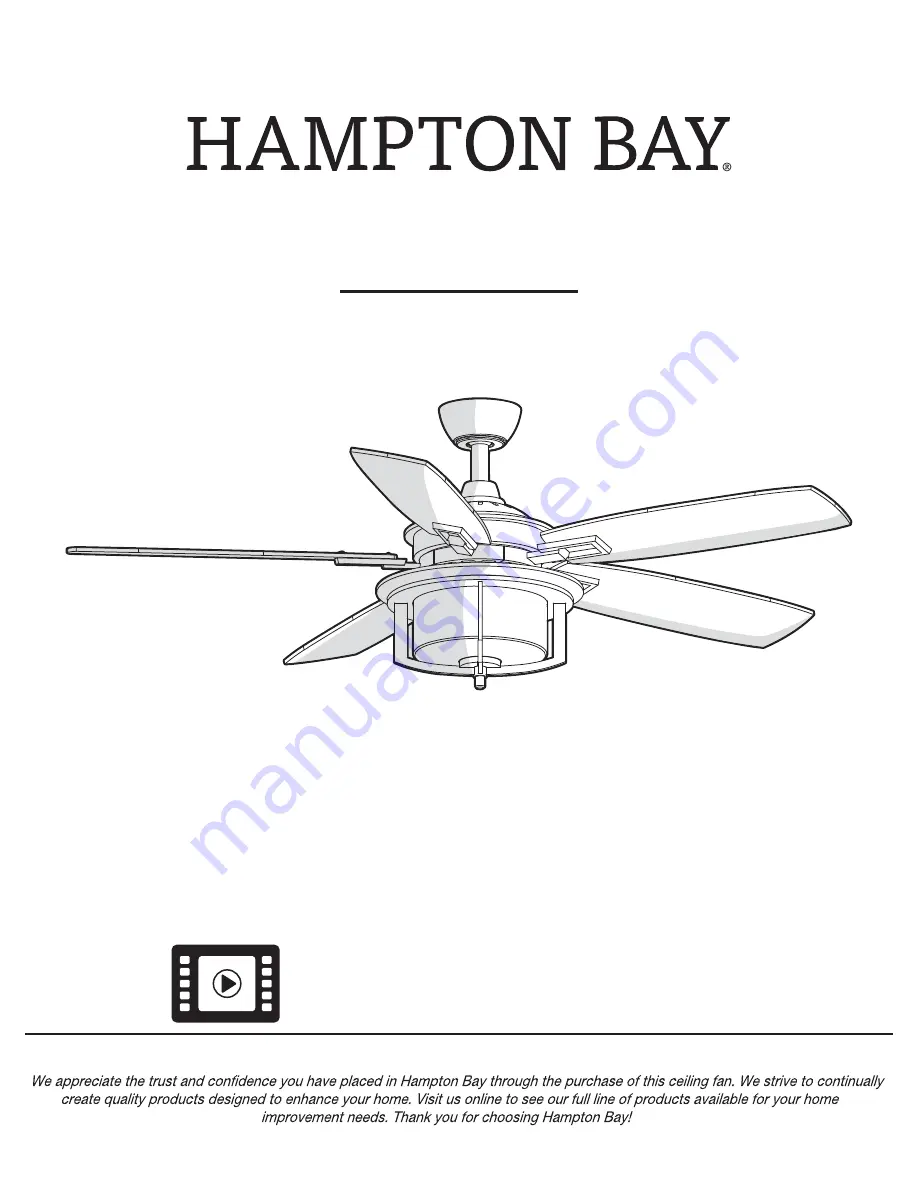 HAMPTON BAY Devereaux II Use And Care Manual Download Page 1